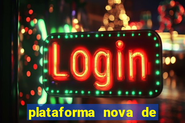 plataforma nova de 3 reais